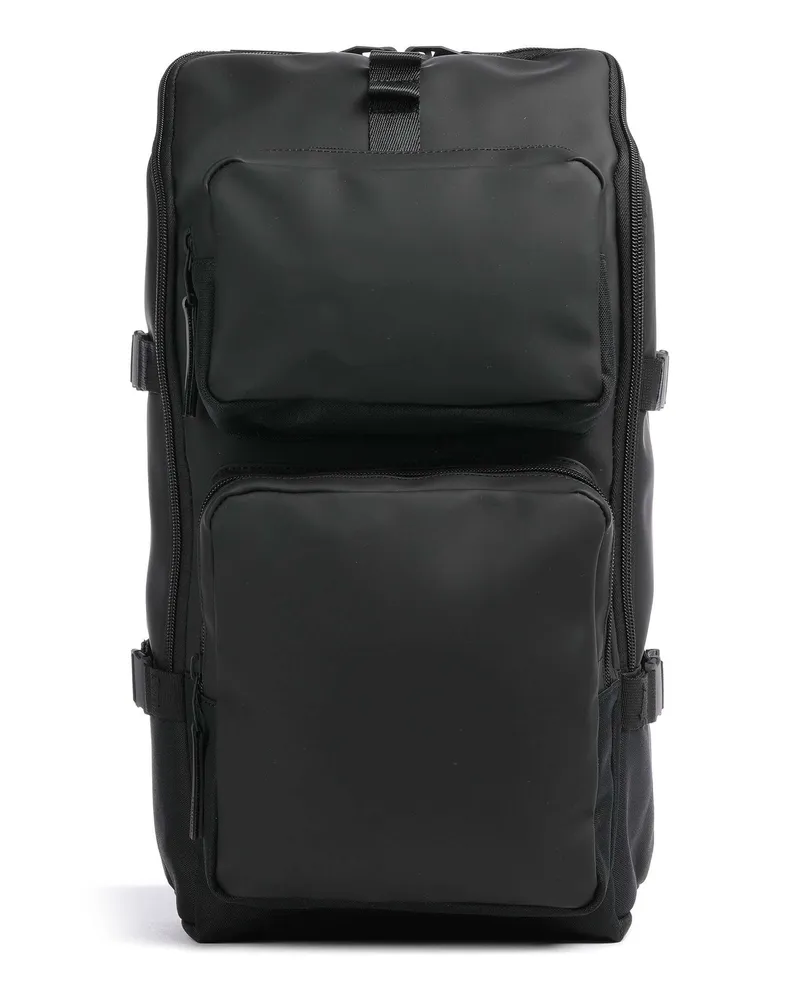 RAINS Rucksack Trail Cargo in schwarz Schwarz
