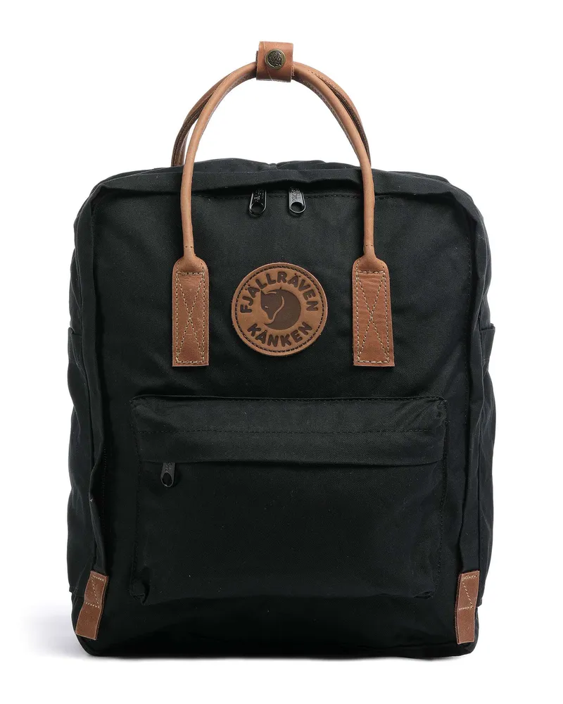 Fjäll Räven Rucksack Kånken No. 2 in schwarz Schwarz