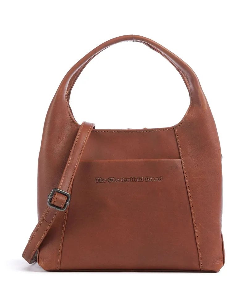 The Chesterfield Brand Handtasche Wax Pull Up Cow Lunera in braun Braun