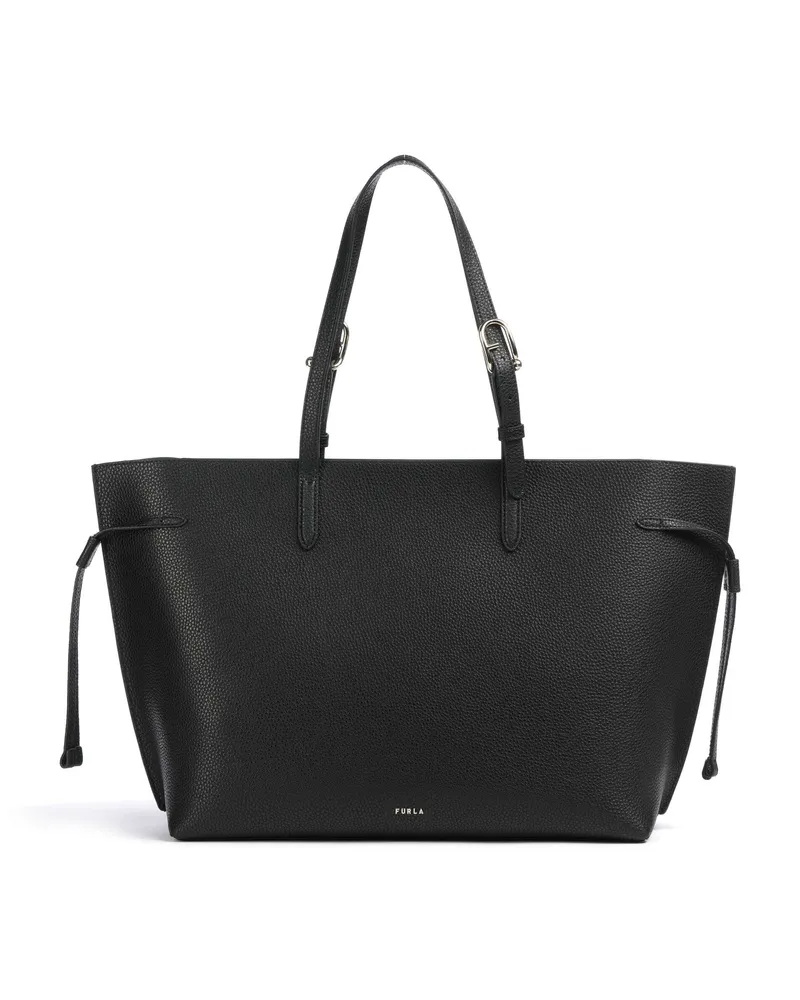 Furla Shopper Ava L in schwarz Schwarz