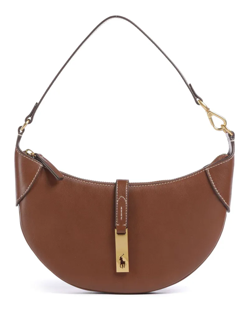 Ralph Lauren Schultertasche ID Collection Small in braun Braun