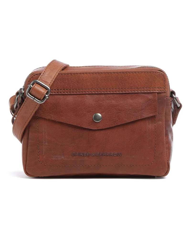 Spikes & Sparrow Umhängetasche Bronco in braun Braun