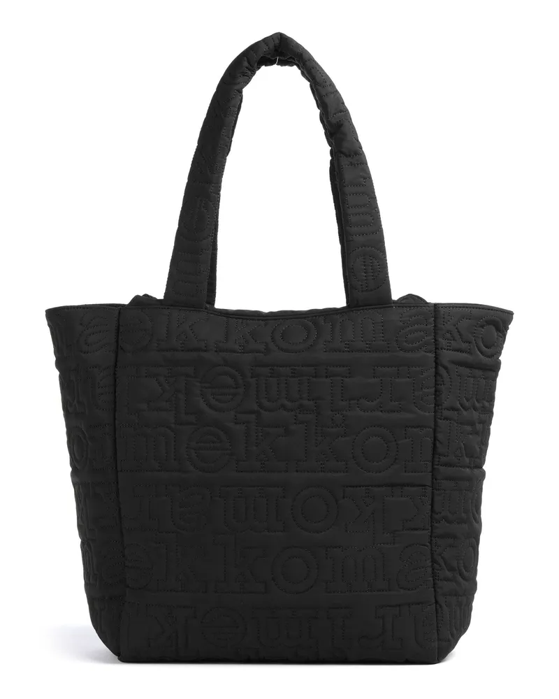 Marimekko Shopper Joy M Logo in schwarz Schwarz