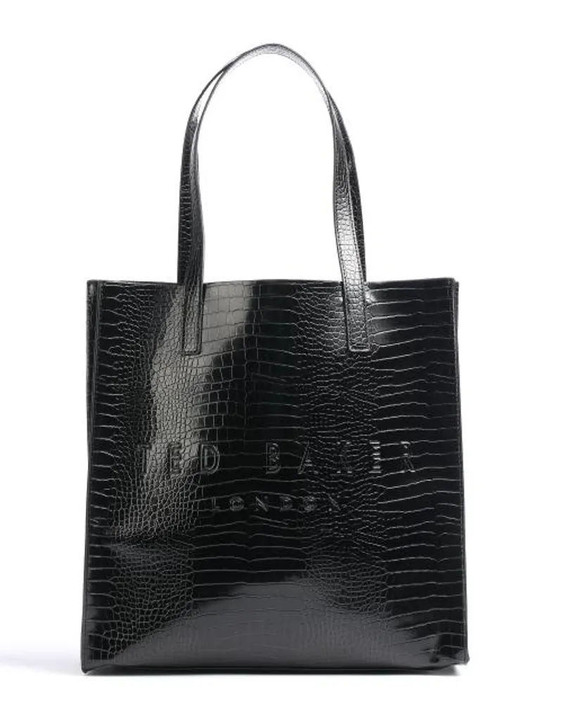 Ted Baker Croccon Shopper schwarz Schwarz