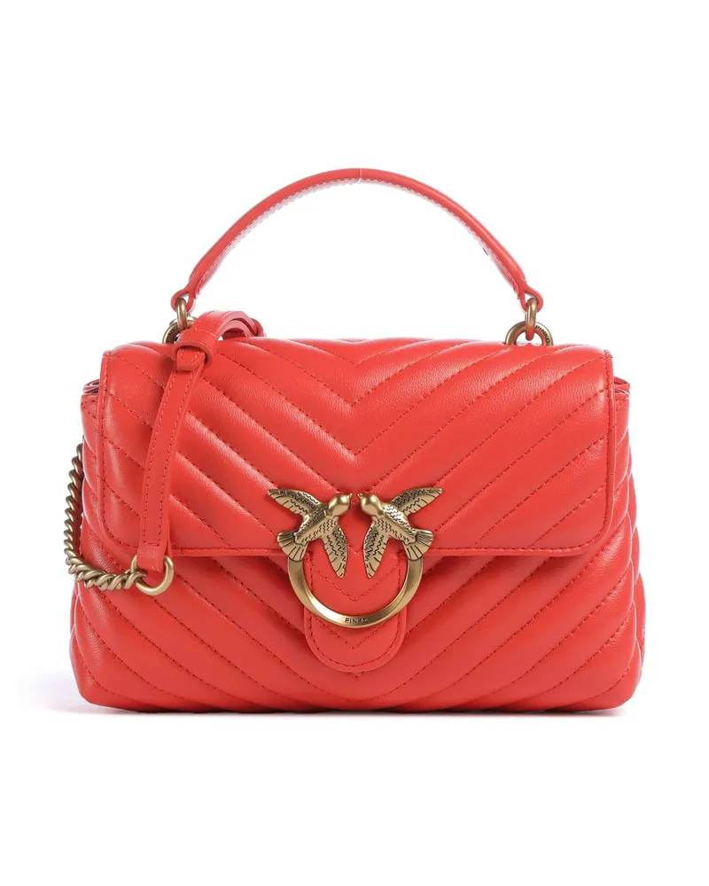 Pinko Handtasche Love Lady Puff Mini in orange Orange