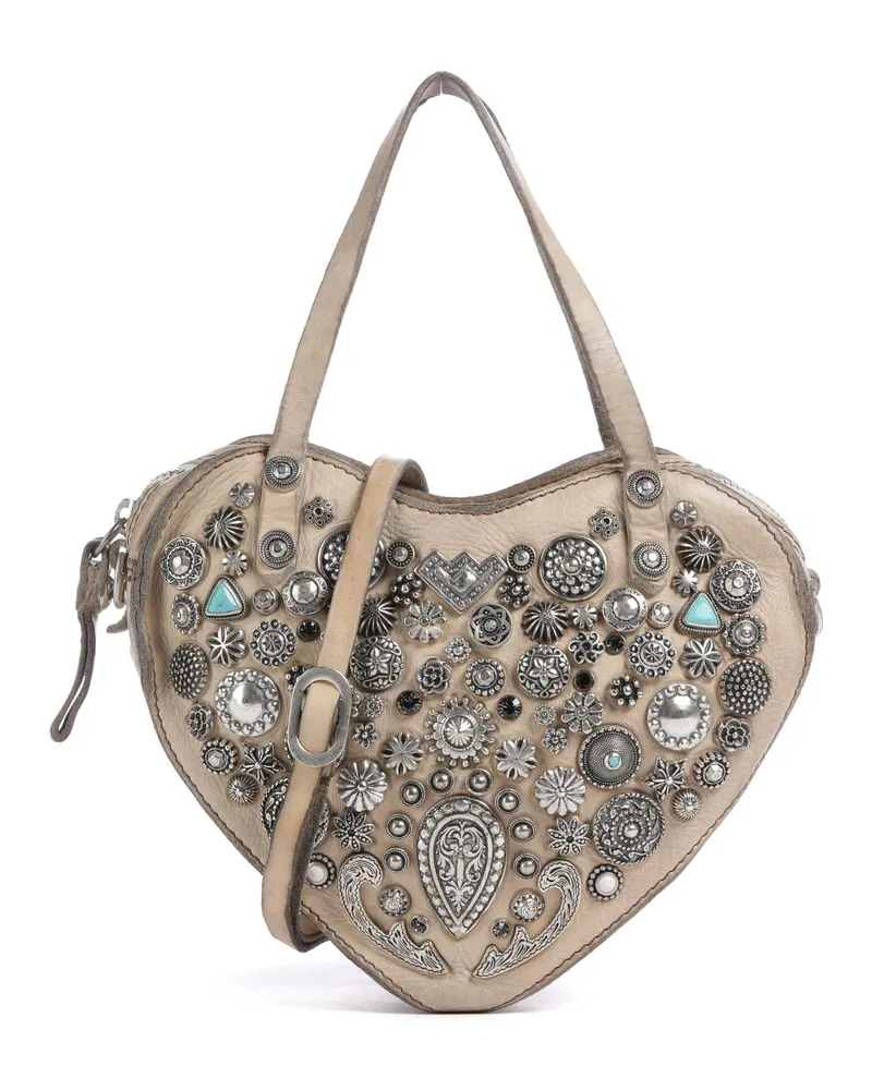 Campomaggi Handtasche in beige Beige