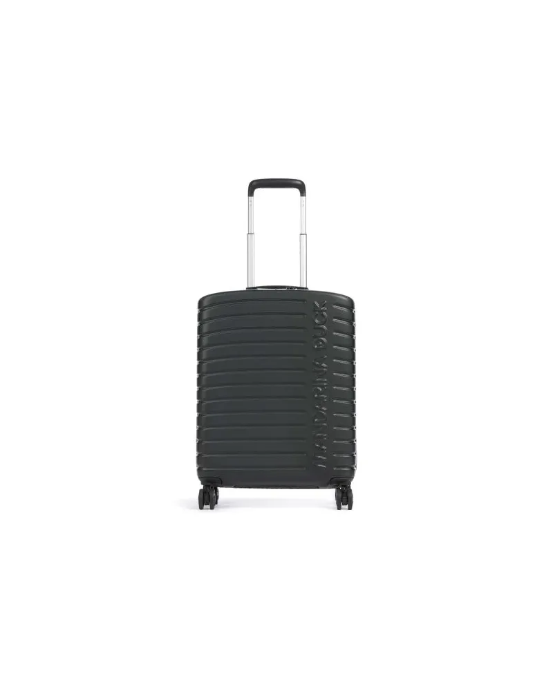 Mandarina Duck Flyduck 4-Rollen Trolley schwarz Schwarz