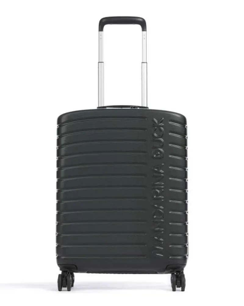 Mandarina Duck Flyduck 4-Rollen Trolley schwarz Schwarz