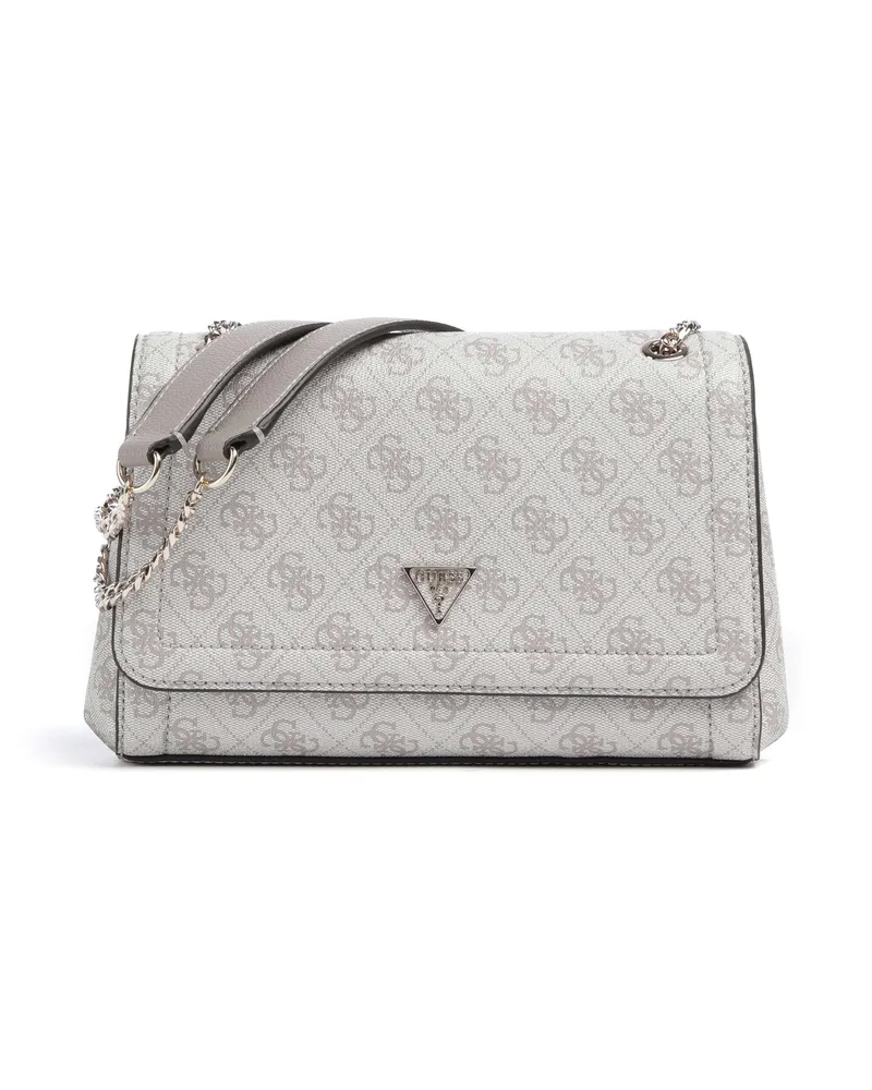 Guess Schultertasche Noelle in grau Grau