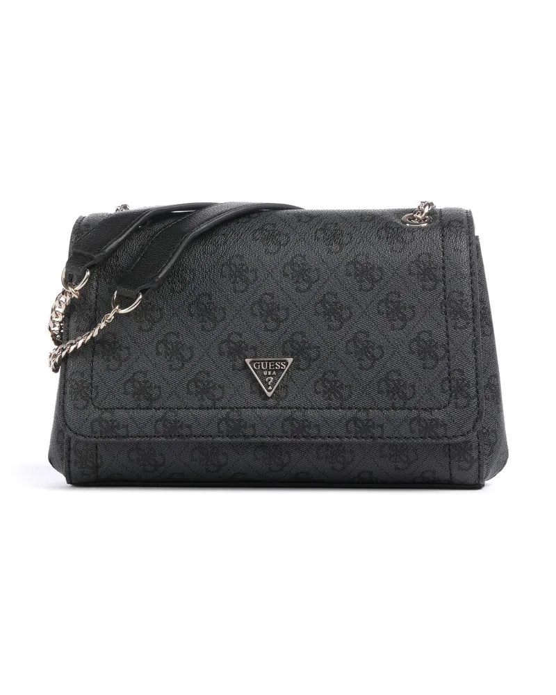 Guess Schultertasche Noelle in grau Grau