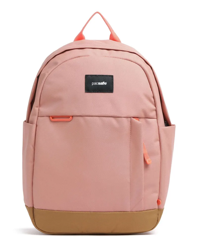 Pacsafe Rucksack Go 15L in pink Pink
