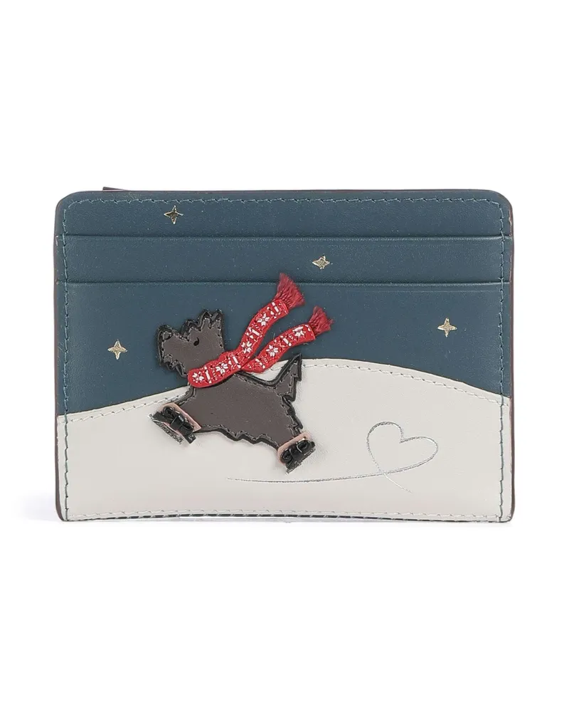 Radley London Kreditkartenetui An Ice Day in blau Blau