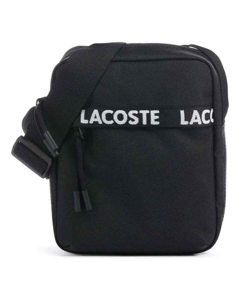 Lacoste Umhängetasche Neocroc in schwarz Schwarz