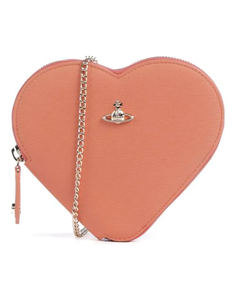 Vivienne Westwood Heart Umhängetasche terrakotta Orange