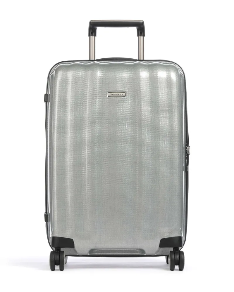 Samsonite 4-Rollen Trolley Lite-Cube in silber Silber