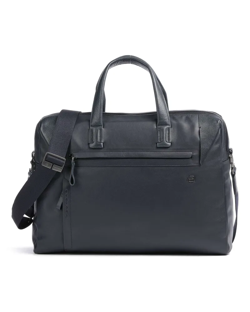 Piquadro Aktentasche Pan in blau Blau