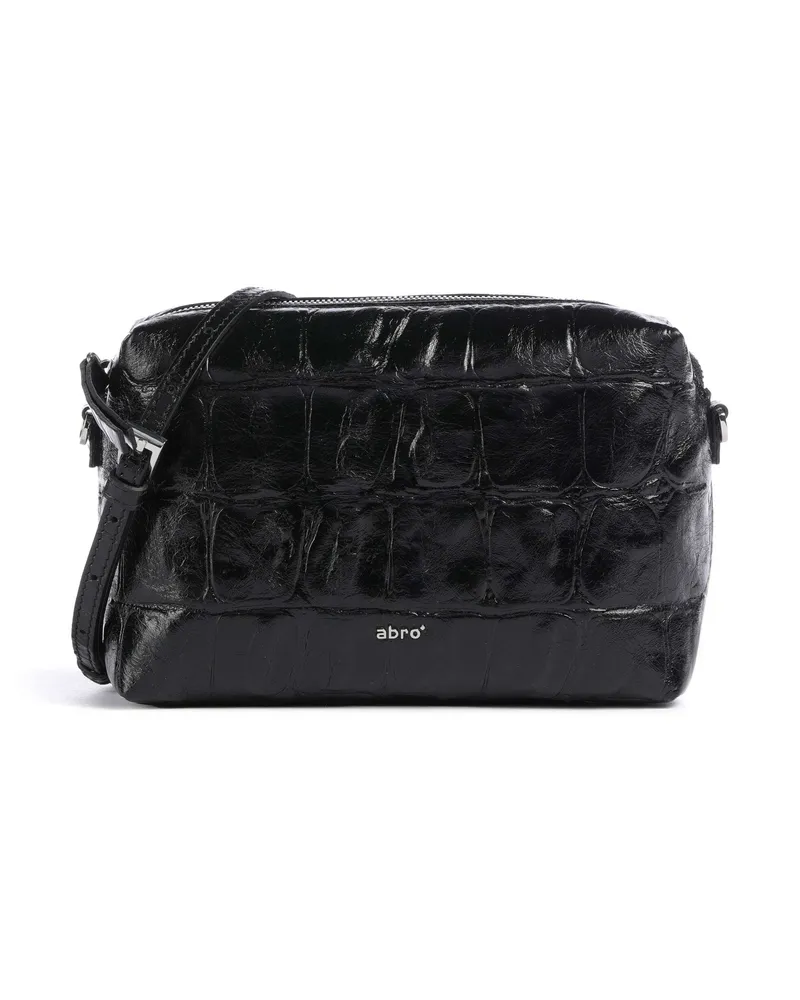 Abro Umhängetasche Maxi Cocco Kaia in schwarz Schwarz
