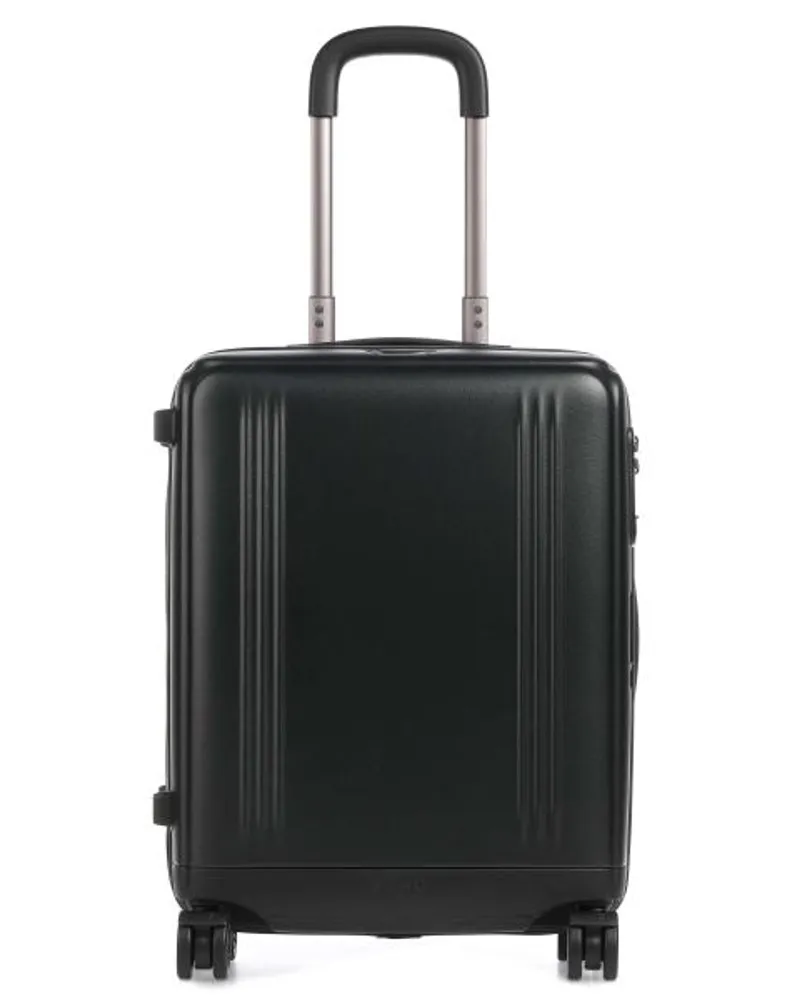 Zero Halliburton Edge Lightweight Collection 4-Rollen Trolley schwarz Schwarz