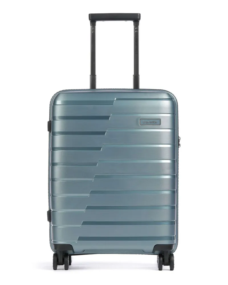 Travelite 4-Rollen Trolley Air Base in blau Blau