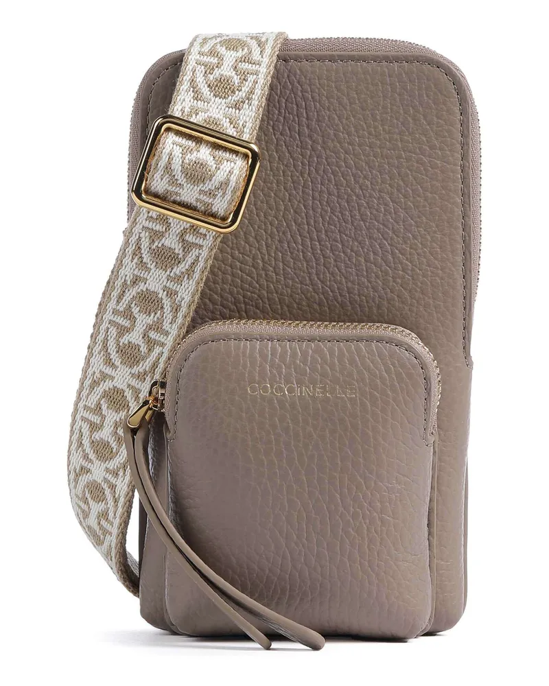 Coccinelle Handytasche Pixie in grau Grau