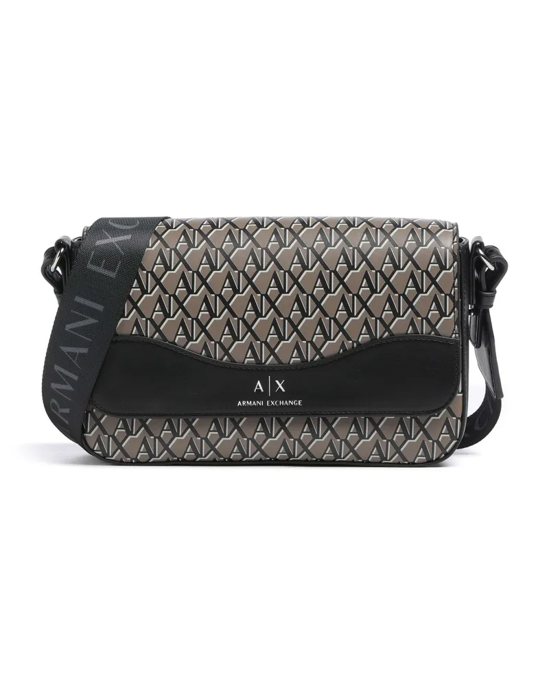 Armani Exchange Umhängetasche Wave Monogram in braun Braun