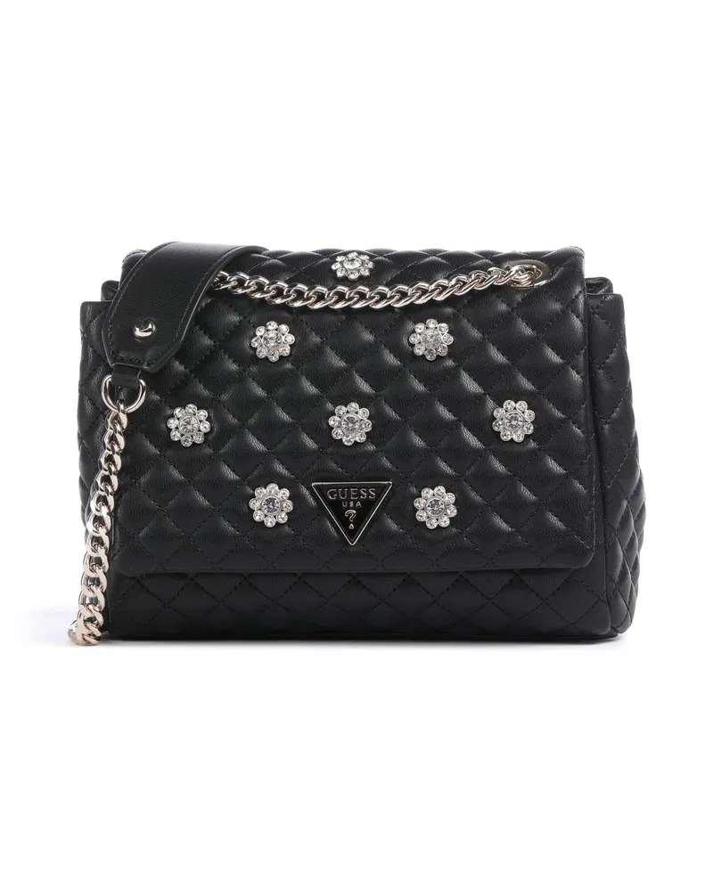 Guess Schultertasche Everlee in schwarz Schwarz