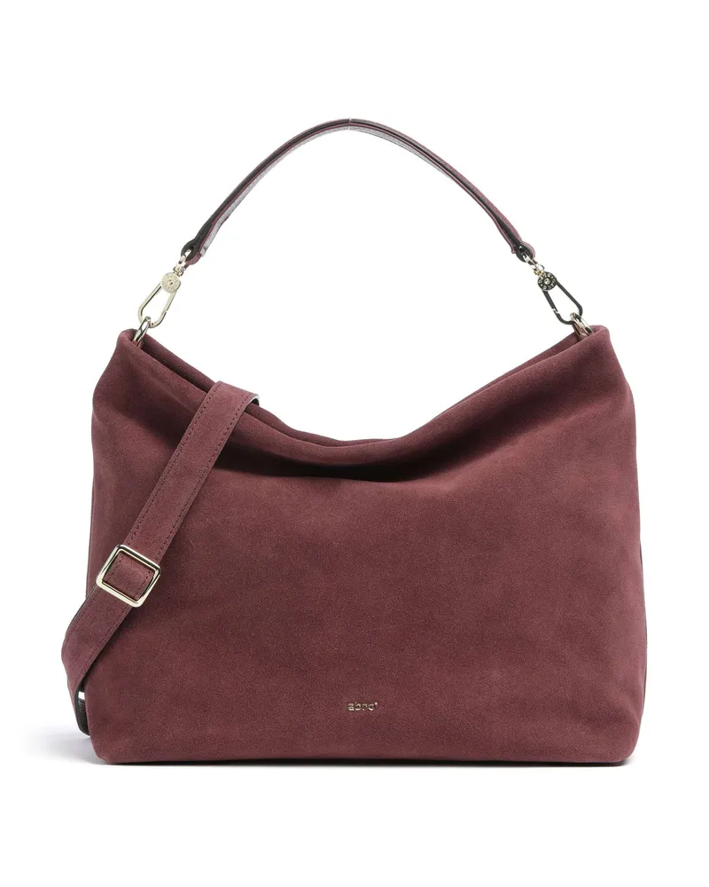 Abro Beuteltasche Suede Kaia in rot Rot