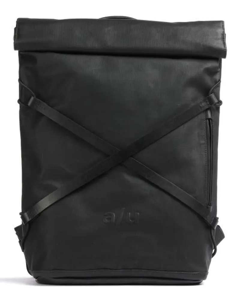 Aunts & Uncles Japan Osaka Rolltop Rucksack schwarz Schwarz