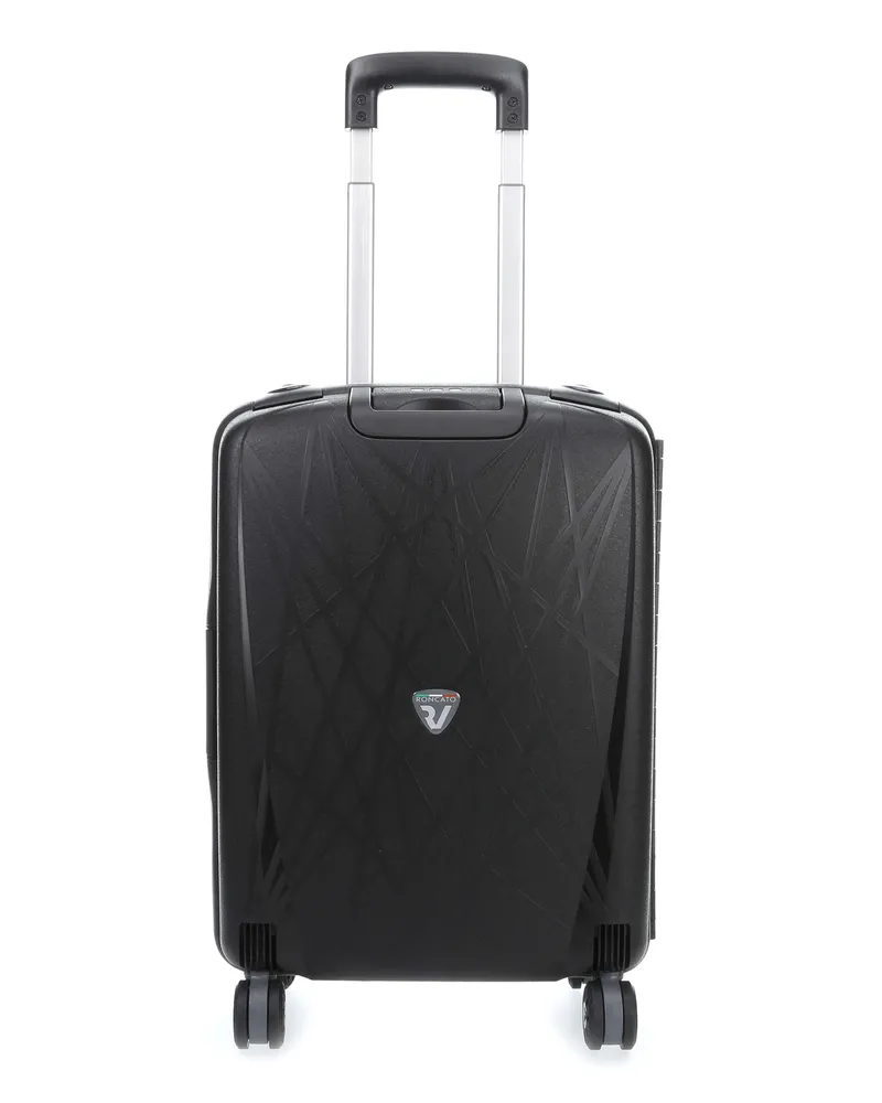 Roncato 4-Rollen Trolley Light in schwarz Schwarz