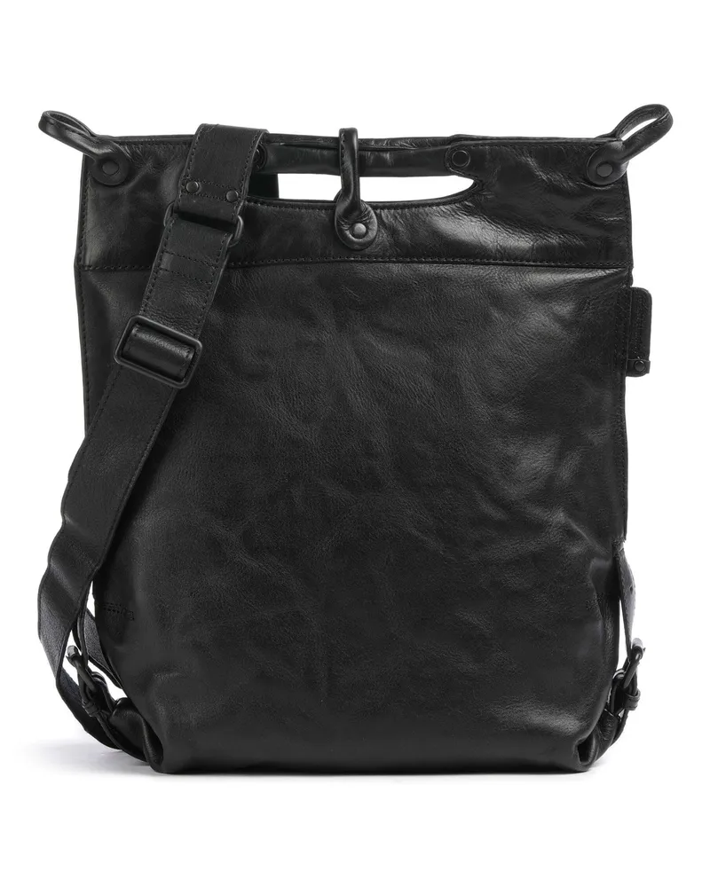 Aunts & Uncles Schultertasche Grandmas Luxury Club Mrs. Pancake in schwarz Schwarz