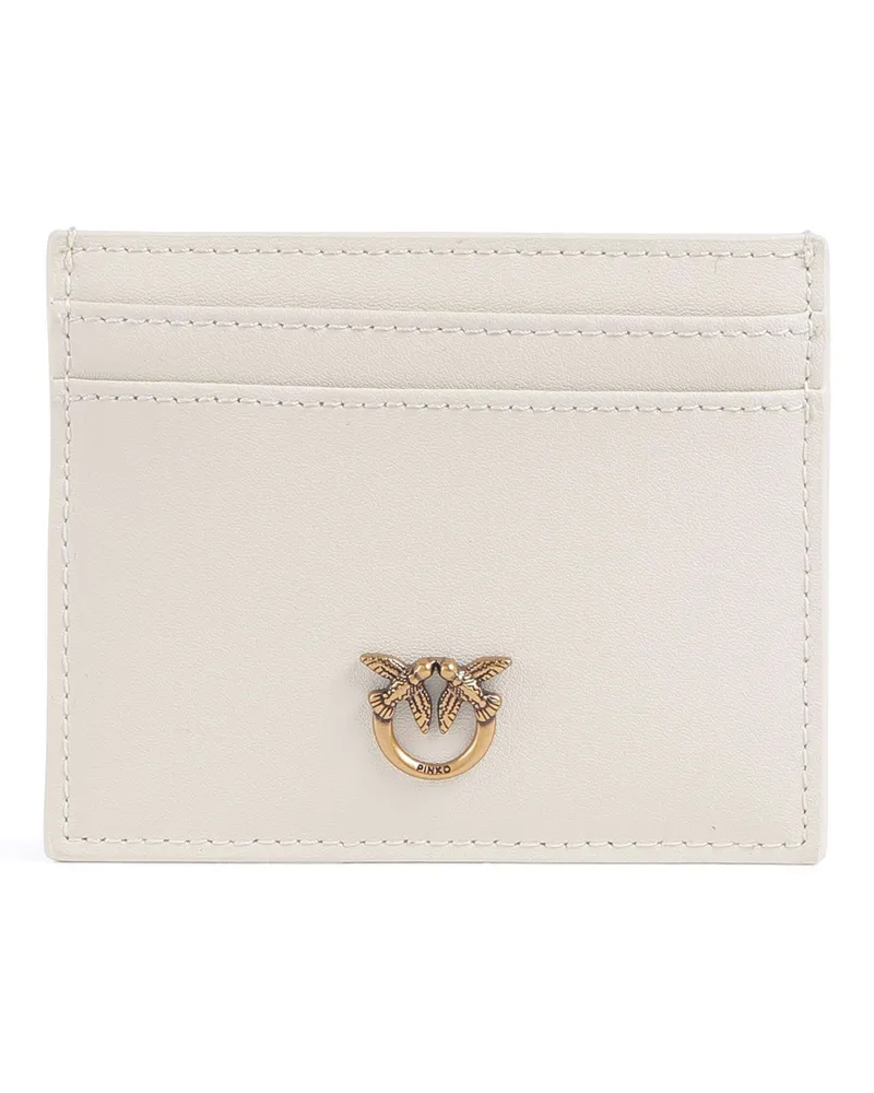 Pinko Kreditkartenetui in weiß Weiß