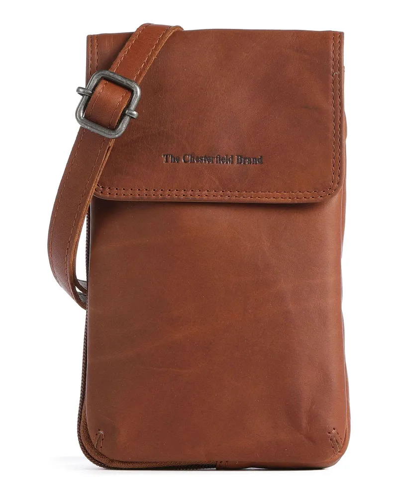 The Chesterfield Brand Handytasche Langley in braun Braun