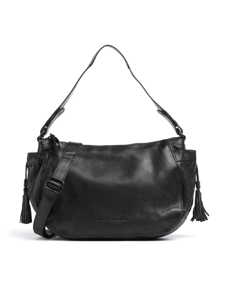 Spikes & Sparrow Schultertasche Apache Misti in schwarz Schwarz