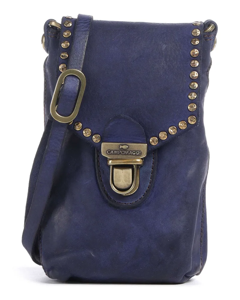 Campomaggi Handytasche in blau Blau