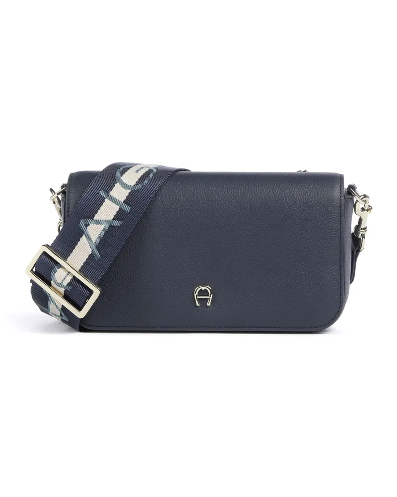 Aigner Umhängetasche Zita S in blau Blau