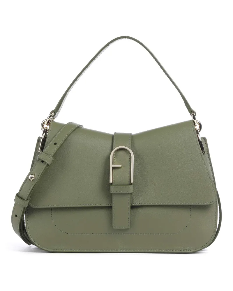 Furla Handtasche Flow M in oliv Oliv
