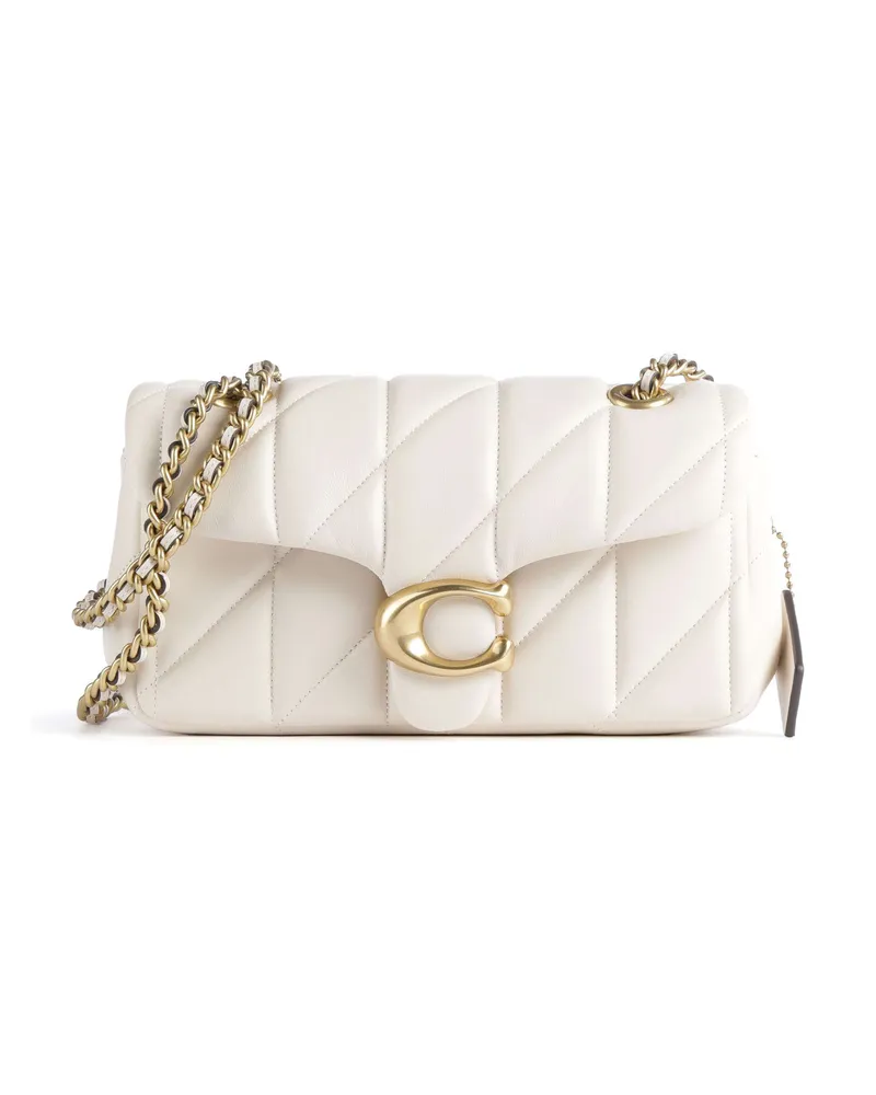 Coach Schultertasche Tabby 20 in elfenbein Beige