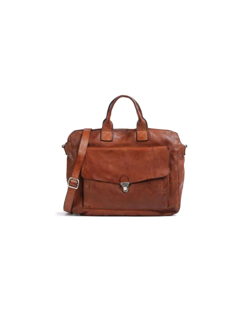 Campomaggi Aktentasche cognac Braun