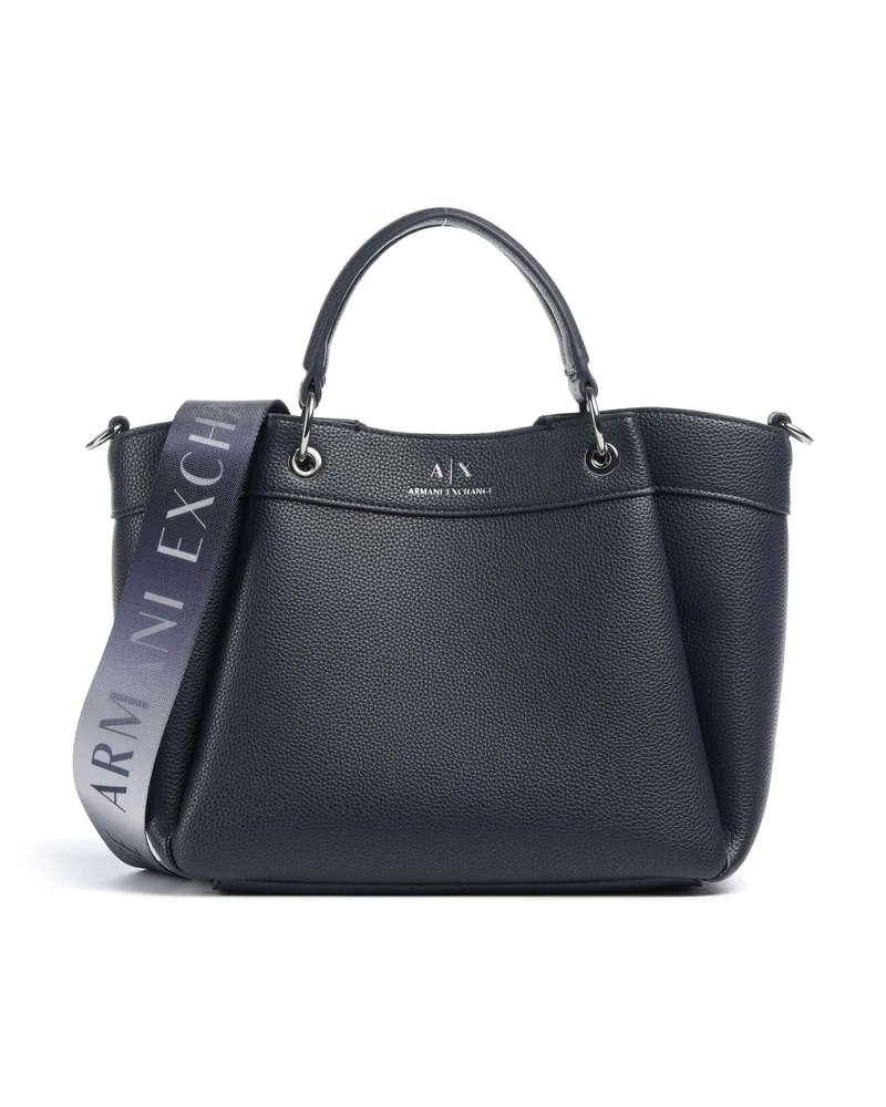 Armani Exchange Handtasche Wave M in blau Blau