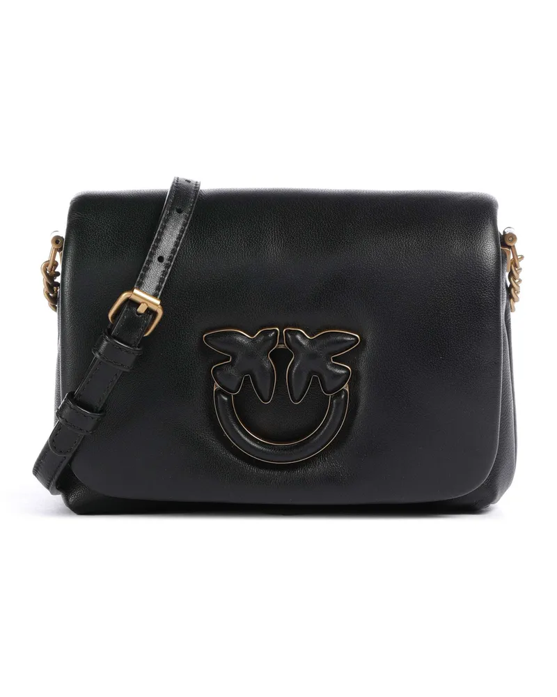 Pinko Umhängetasche Love Click Puff Baby in schwarz Schwarz