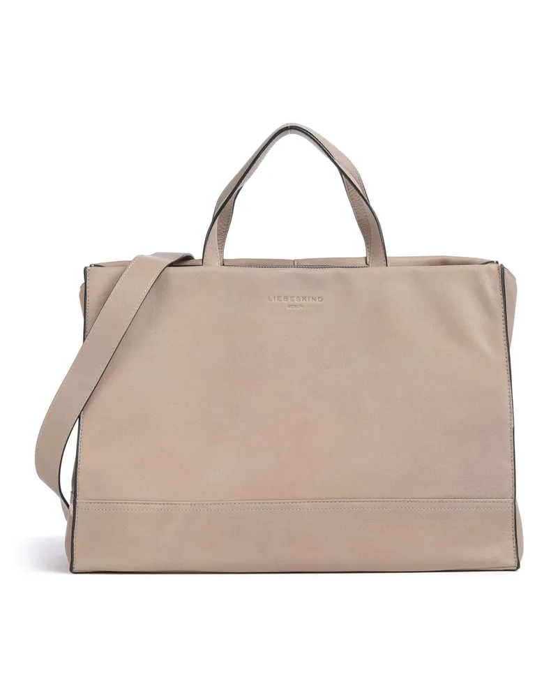 Liebeskind Handtasche Lou 2 3D Leather L in beige Beige