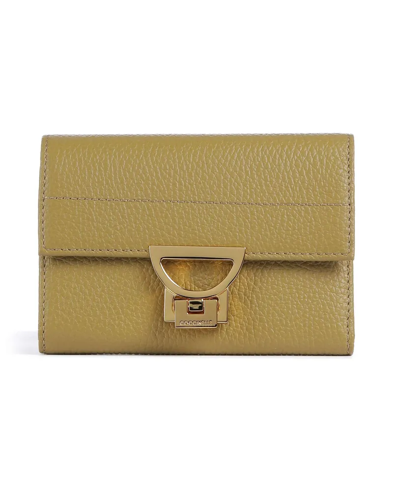 Coccinelle Geldbörse Arlettis in oliv Oliv