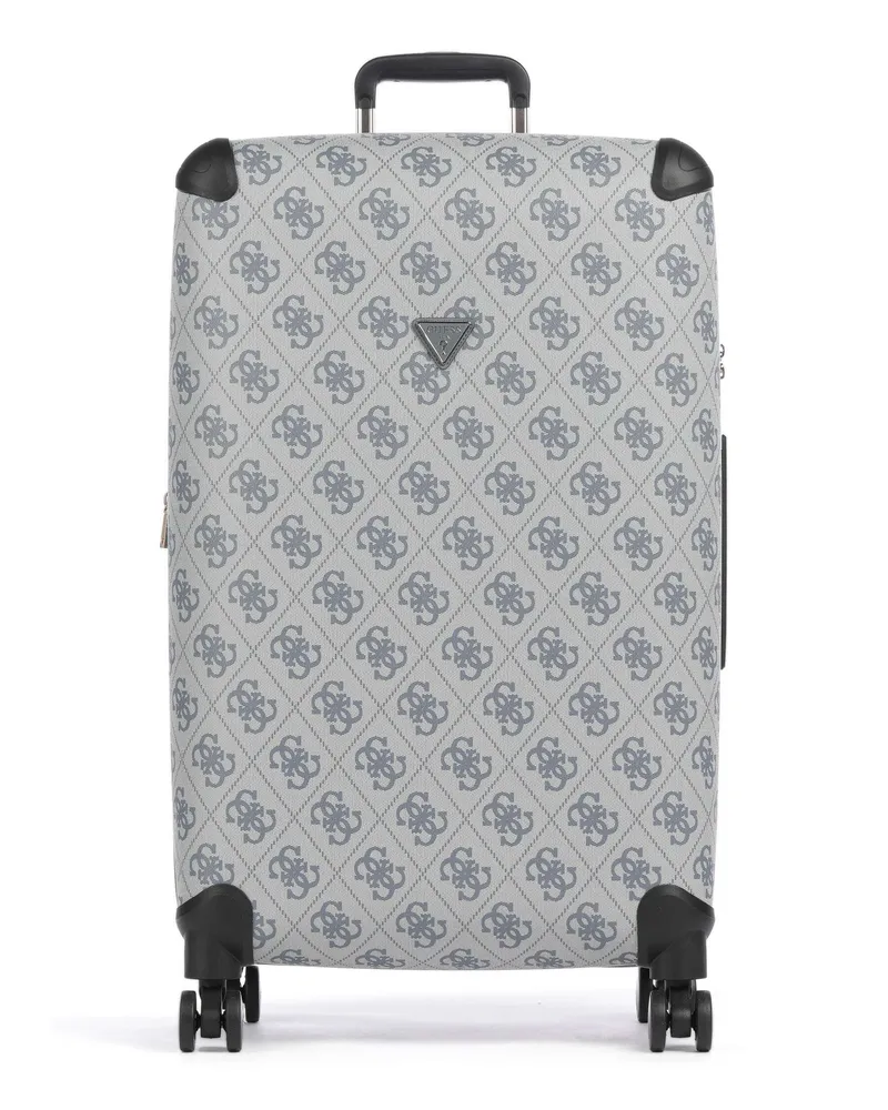 Guess 4-Rollen Trolley Berta 4G Logo in grau Grau