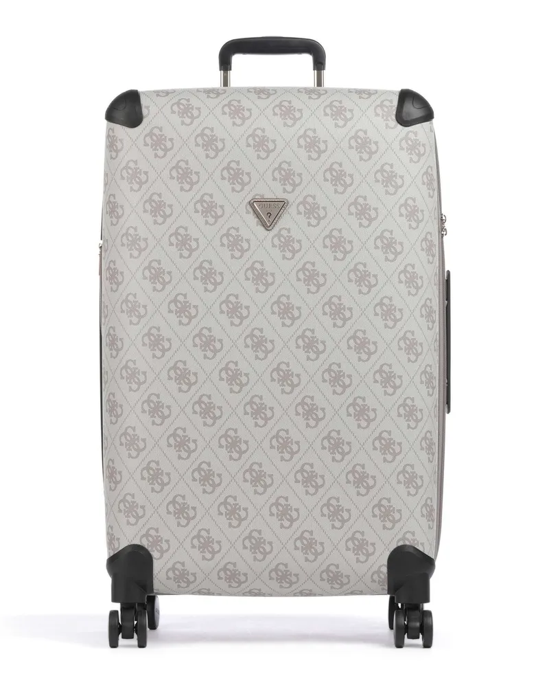 Guess 4-Rollen Trolley Berta 4G Logo in grau Grau