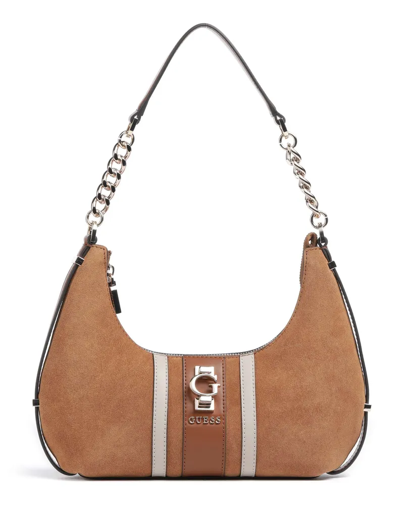 Guess Schultertasche Erenia in braun Braun