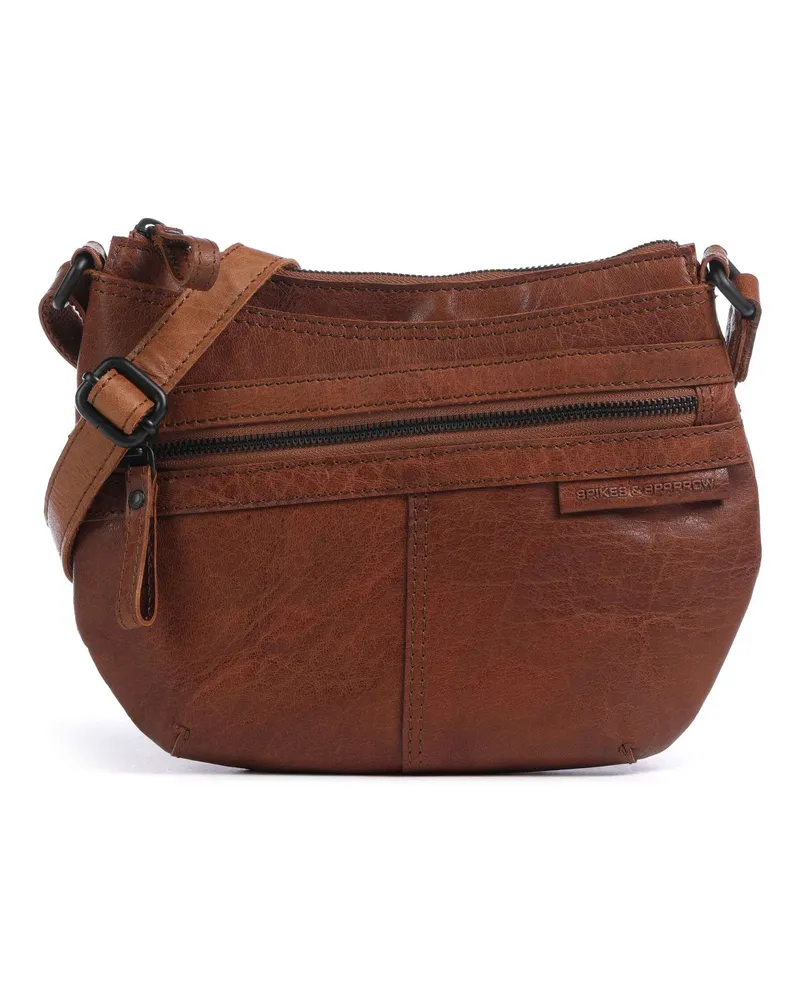 Spikes & Sparrow Umhängetasche Bronco Camreen in braun Braun