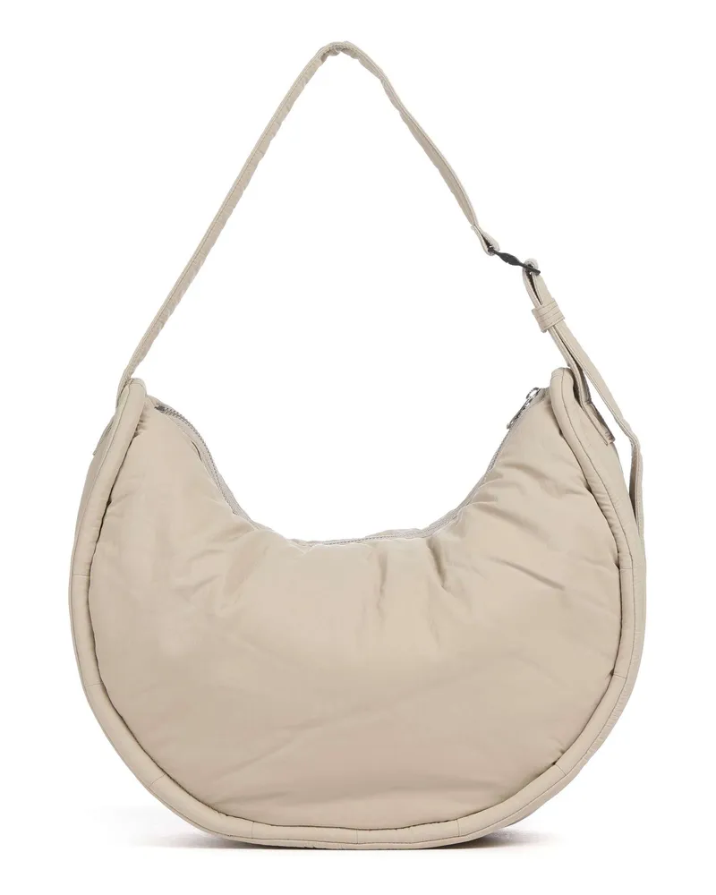 Sandqvist Beuteltasche Curve L in beige Beige