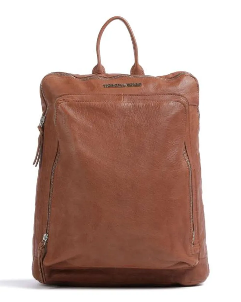 Taschendieb Wien Kohlmarkt 104 Rucksack cognac Braun