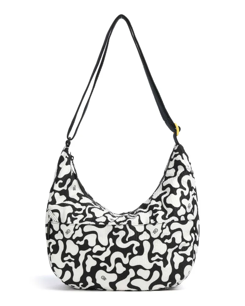 Mandarina Duck Beuteltasche Revival Moire in schwarz Schwarz