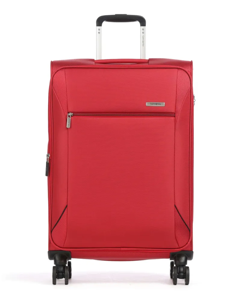 Samsonite 4-Rollen Trolley Base Breeze in rot Rot